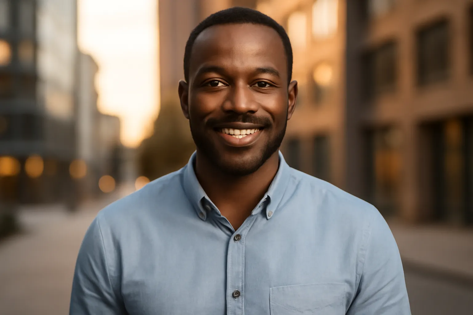 Homme africain seduisant et confiant - Guide rencontre